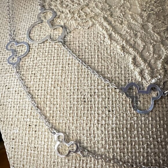 Disney Mickey Mouse Icon Link Necklace - Picture 3 of 3